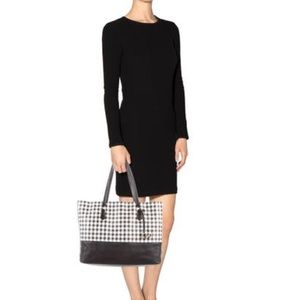 Diane Von Furtenberg Plaid Tote